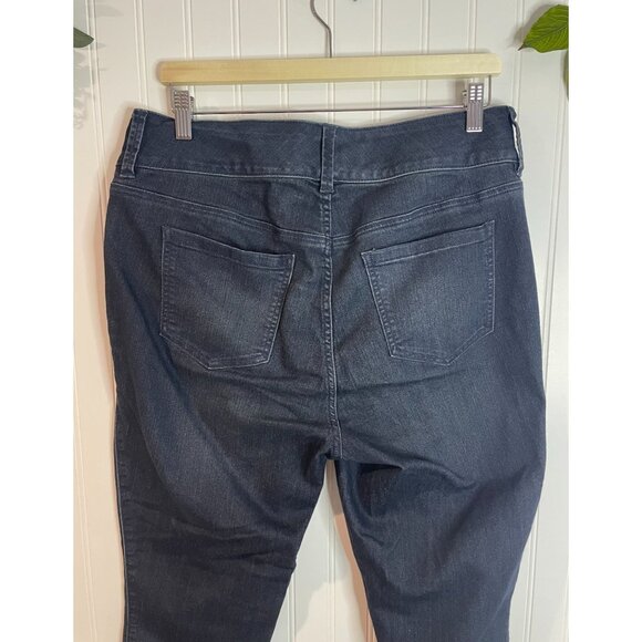 Torrid Denim Dark Wash Jeggings 14R Stretch Cotton Blend Skinny Fit Womens Pants - Picture 8 of 13